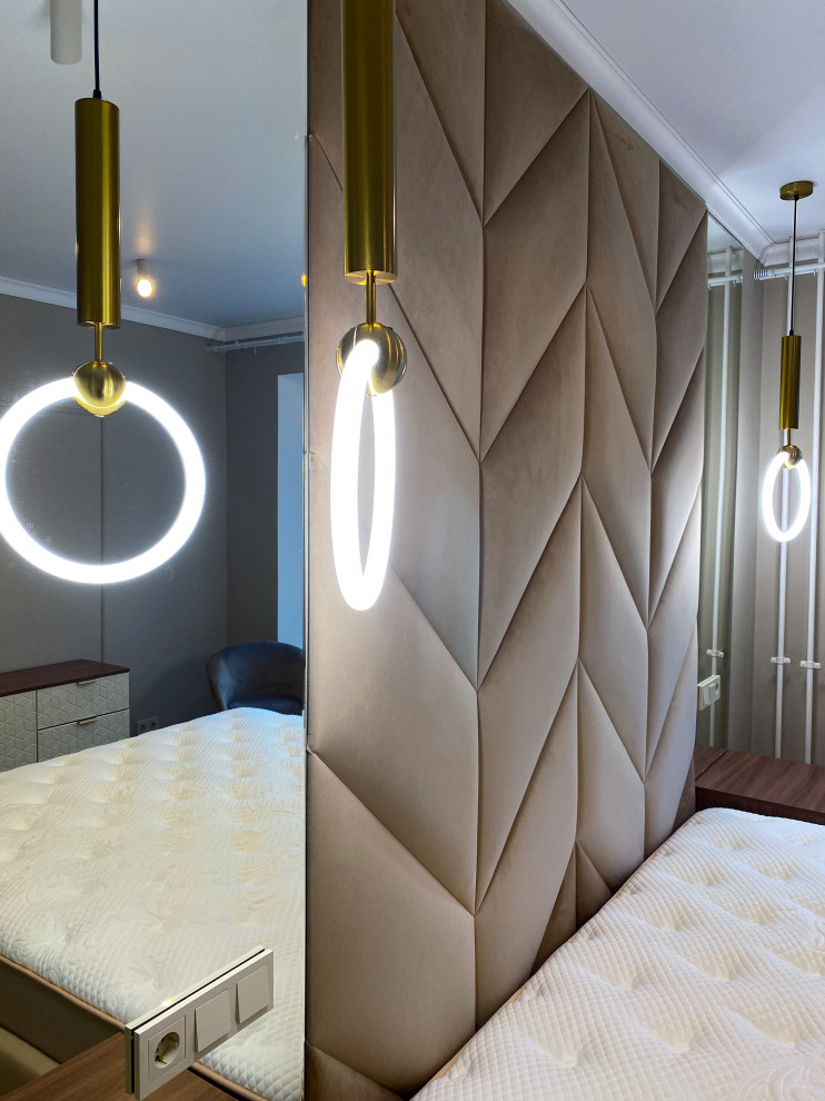 Обложка проекта: Мягкая панель с узором косички