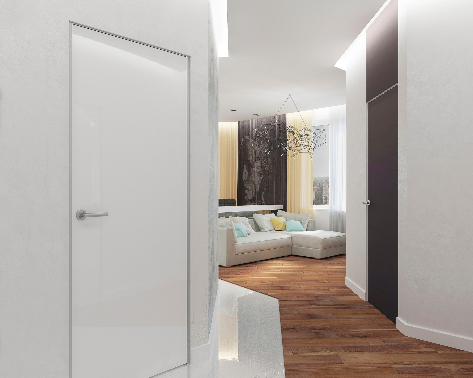 Минимализм в светлых тонах