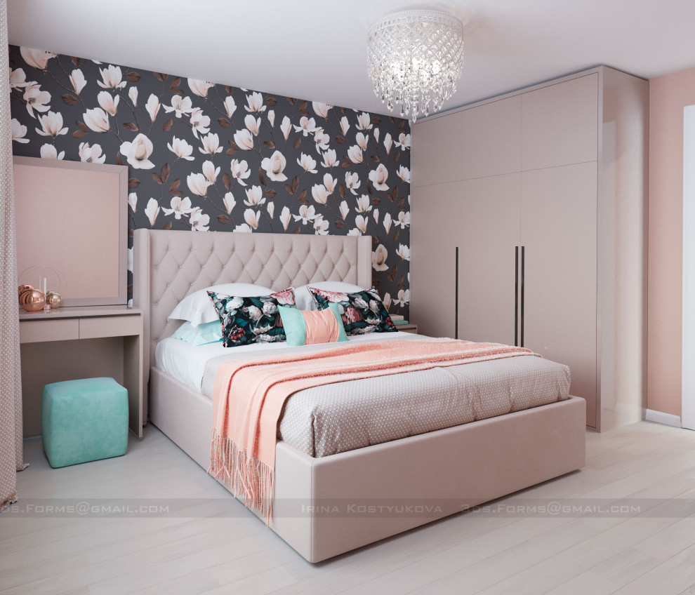 Современный стиль двухкомнатной квартиры в Боровлянах