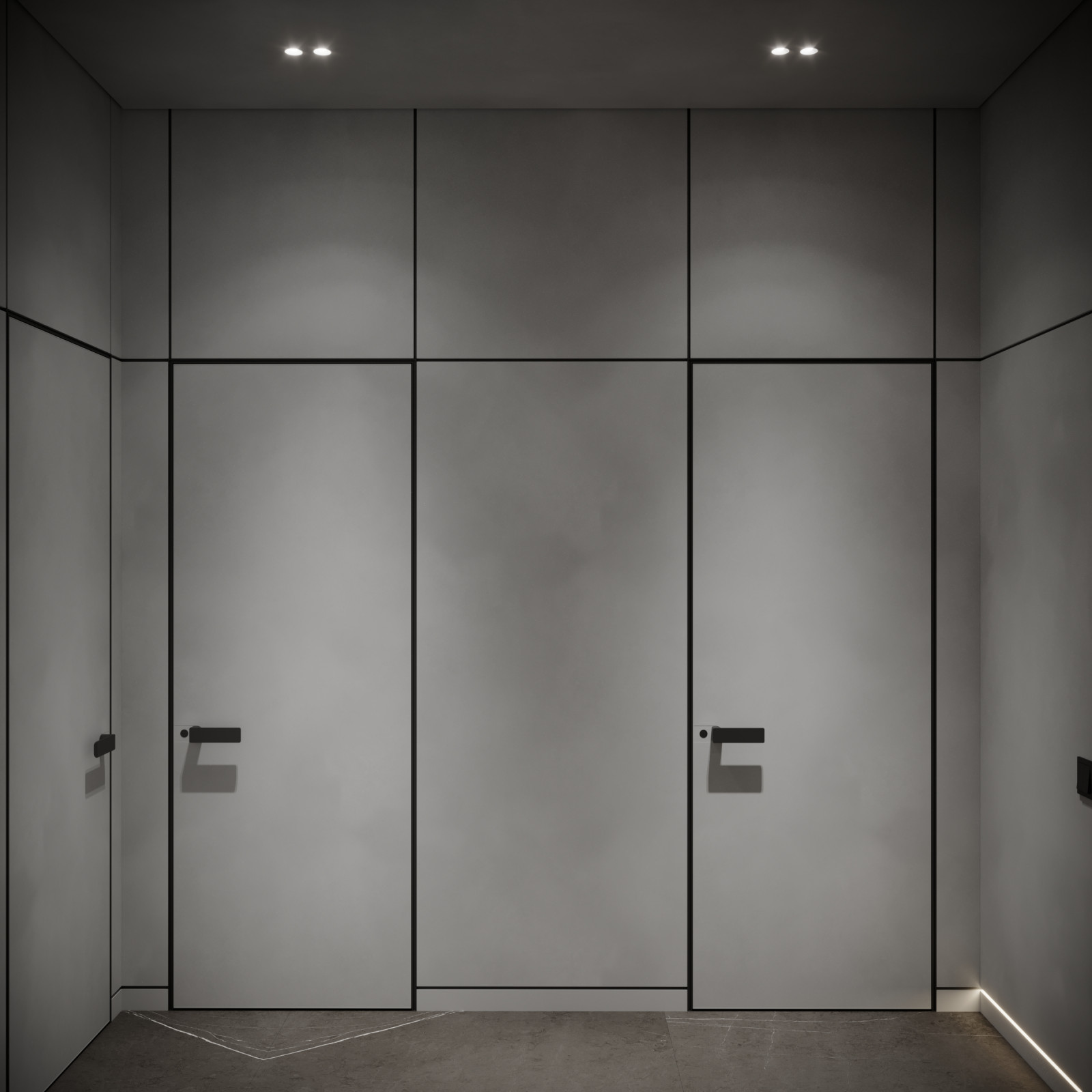 Дизайн проект квартиры в ЖК "Огни"