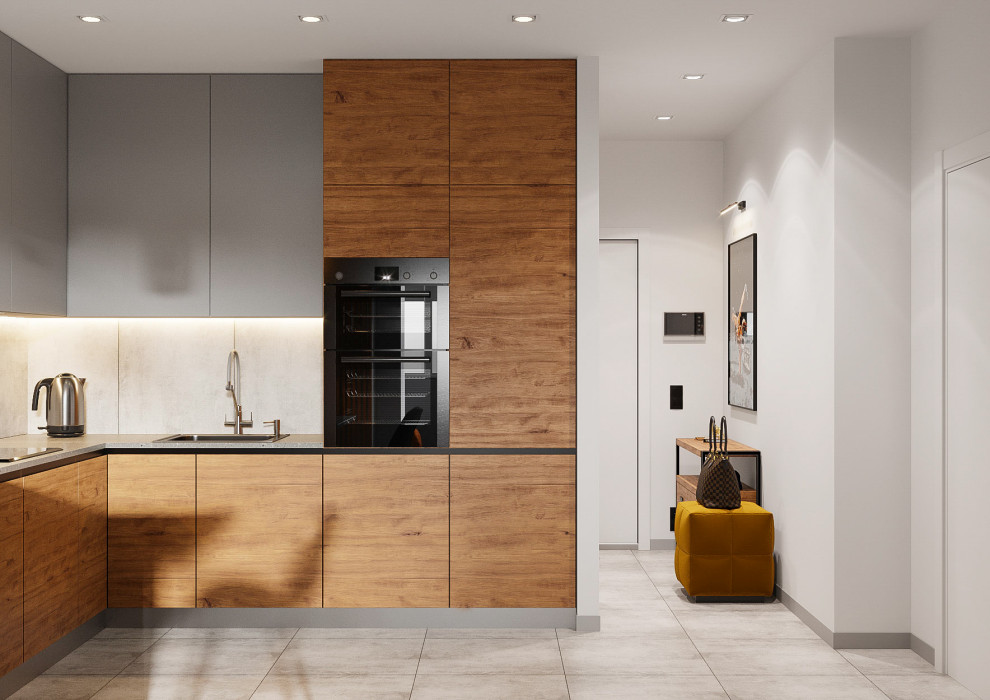 Проект квартиры "Яркий лофт"