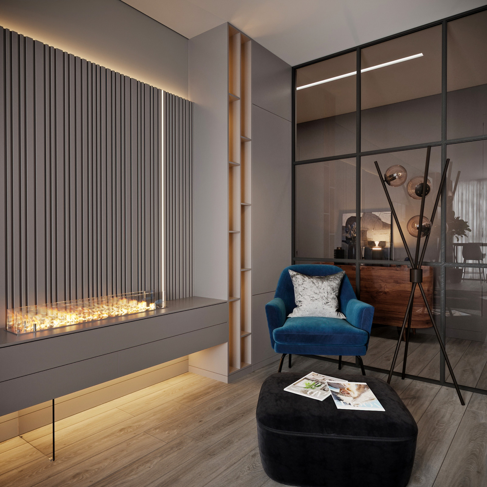 Дизайн квартиры в ЖК "Сердце Каспия"