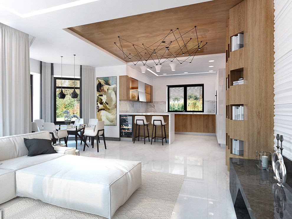 Обложка проекта: Вилла в современном стиле 500 кв.м – Россия, Подмосковье