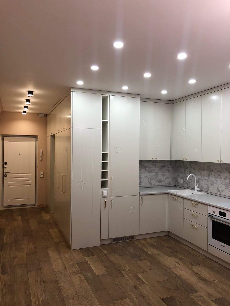 Кухня в студии в ЖК Татьянин Парк