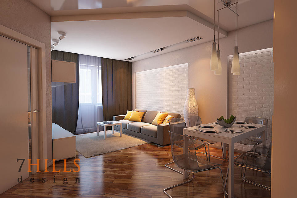 Проект 2-х комнатной квартиры