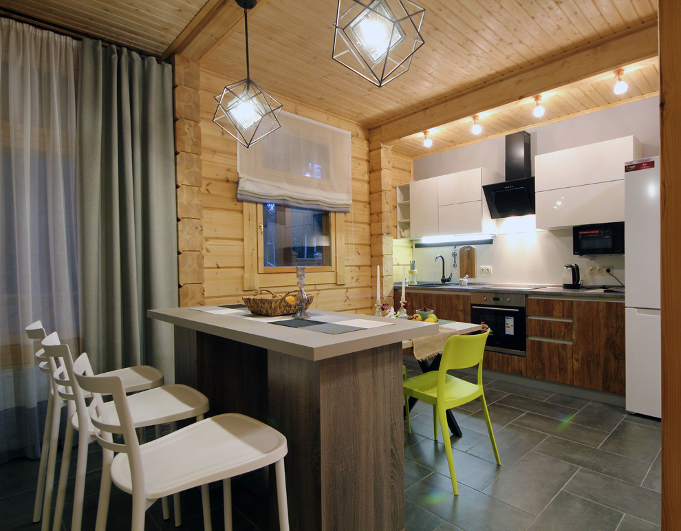 Геометрия. Дерево. Листья.