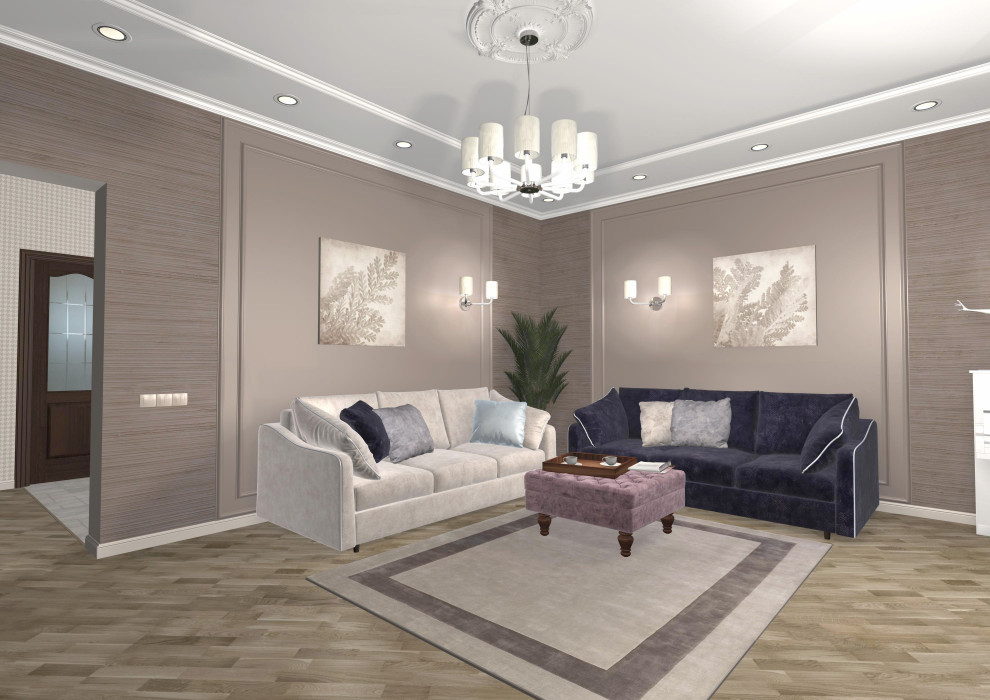 Гостиная "какао со сливками" ()