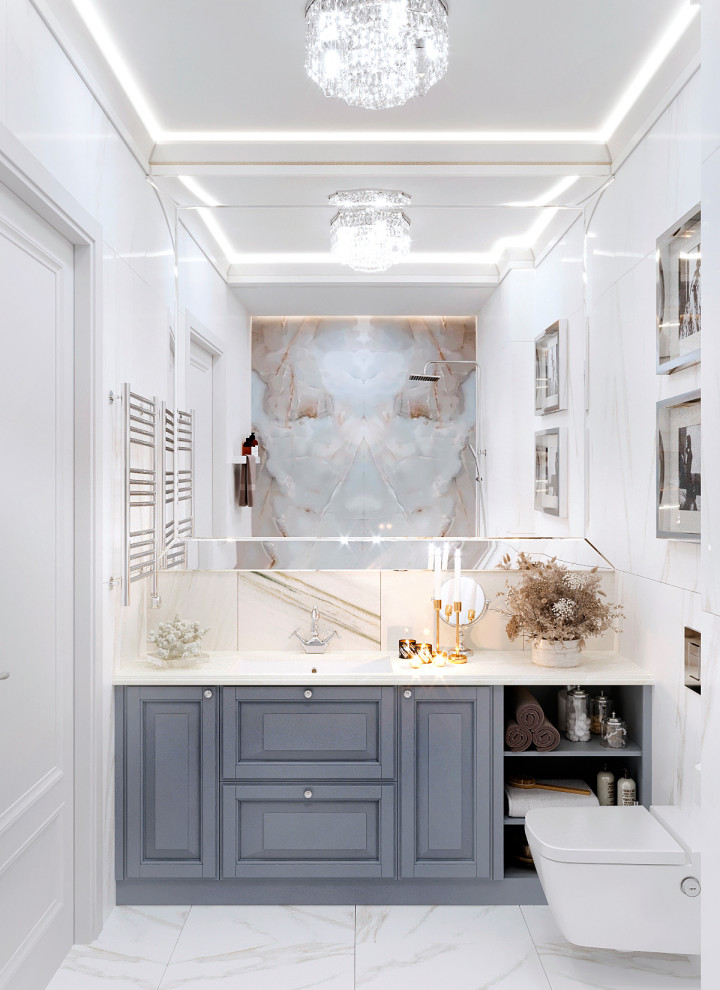 Дизайн четырёхкомнатной квартиры 116 кв.м в ЖК Символ