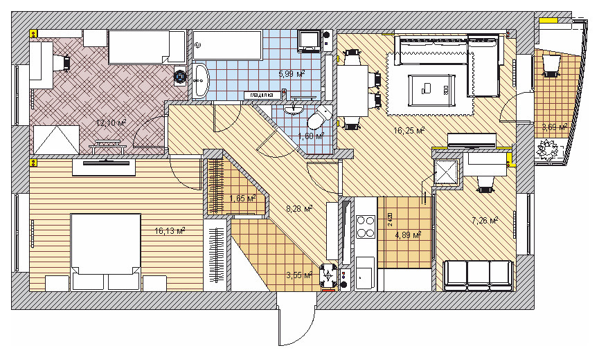 Обложка проекта: Прямолинейная геометрия