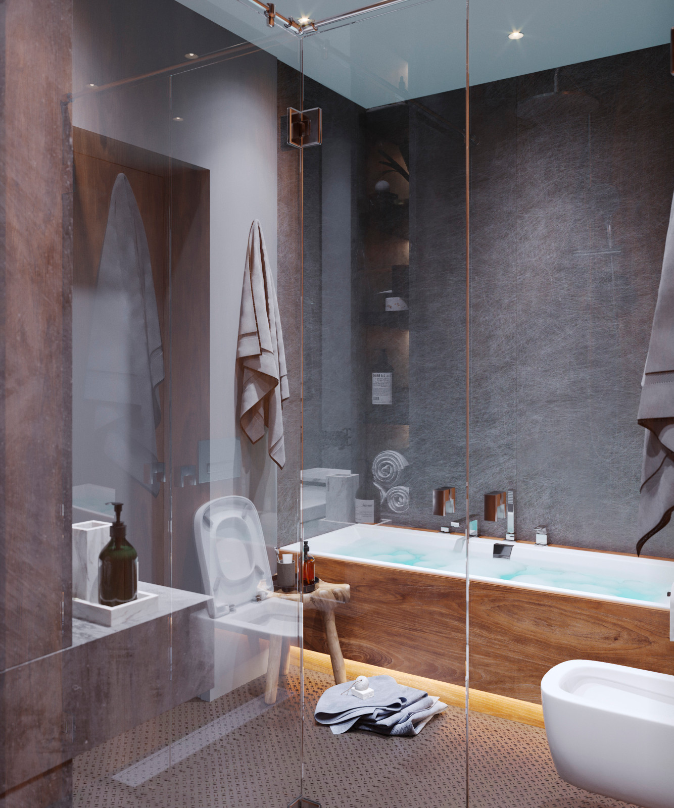 Интерьер квартиры в ЖК "5 Звезд"