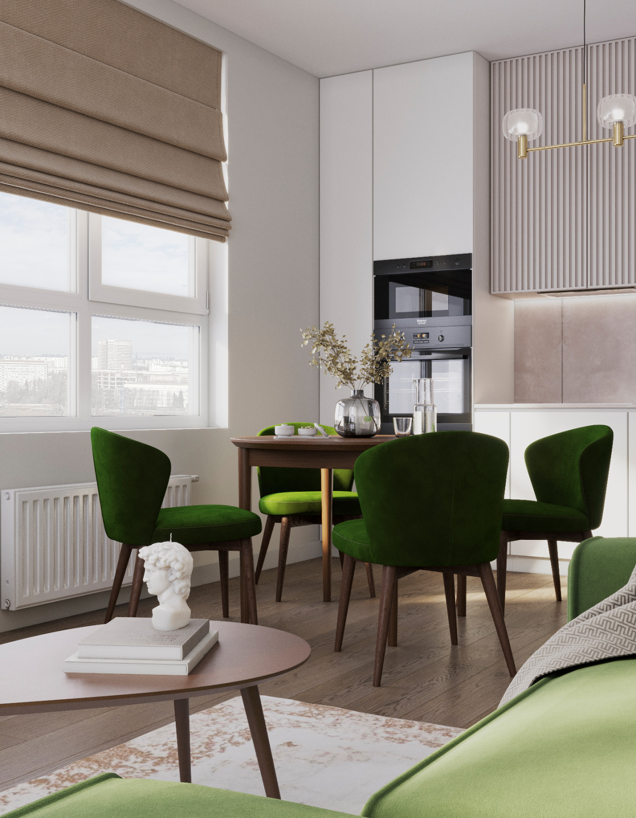 Двухкомнатная квартира. Москва.