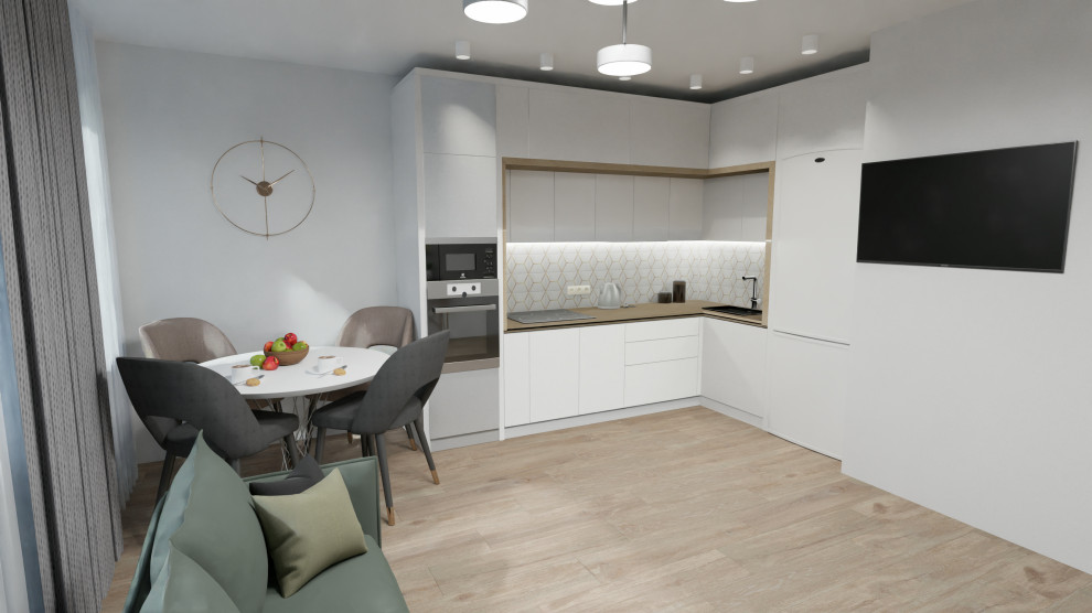 Квартира для молодой семьи. Евротрешка.