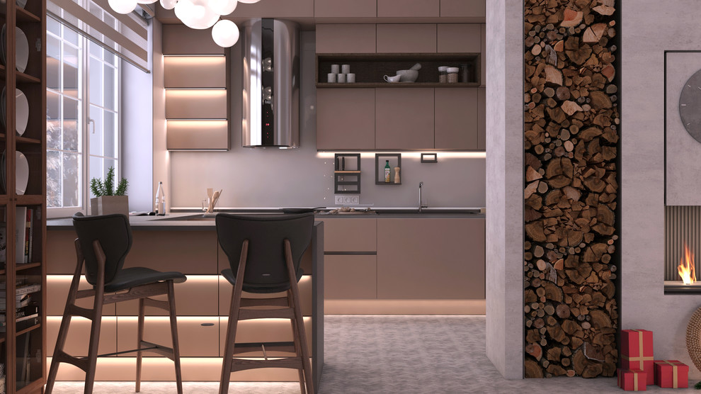 Интерьер коттеджа в Подмосковье