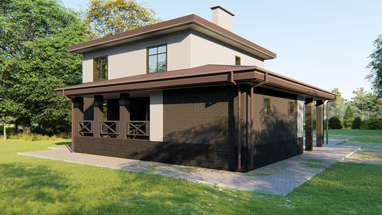 Архитектурные проекты коттеджей, ландшафтный дизайн