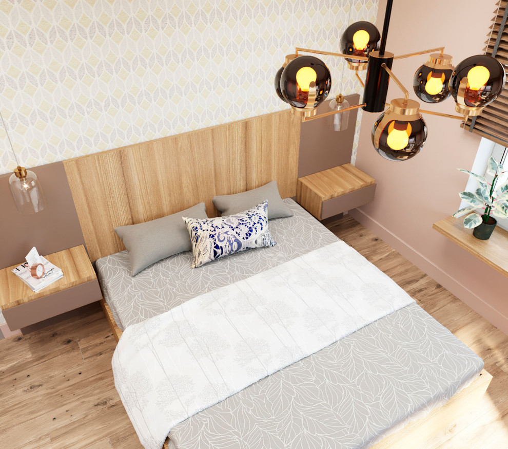 Двухэтажный дом для большой семьи