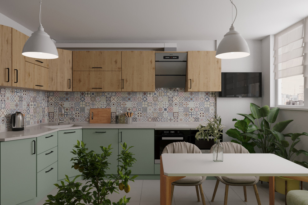 Обложка проекта: Спокойствие и комфорт: интерьер маленькой квартиры в Московском