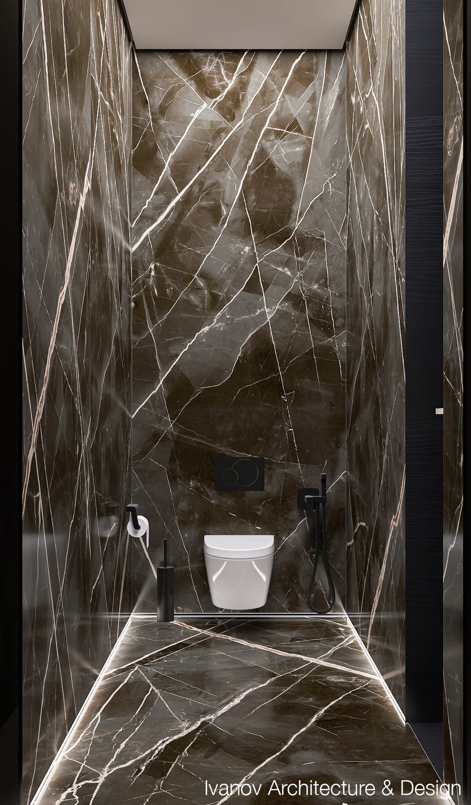 Обложка проекта: Мастер блок. Спальня, гардероб, ванная комната.