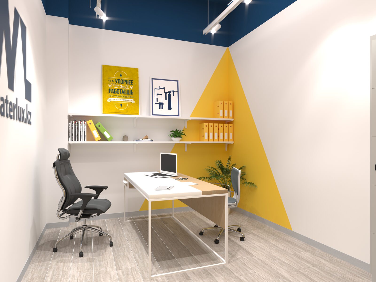 Офис в цокольном помещении ЖК "Аманат"