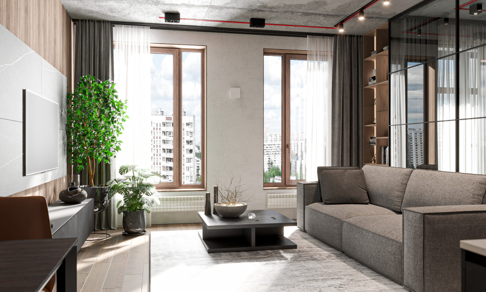 Проект в стиле лофт в жк Ричмонд