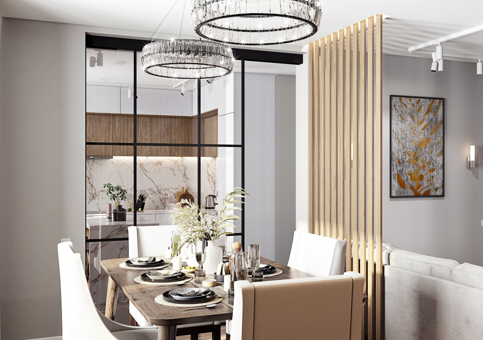 Квартира на Стародмитровской. Современный минимализм.