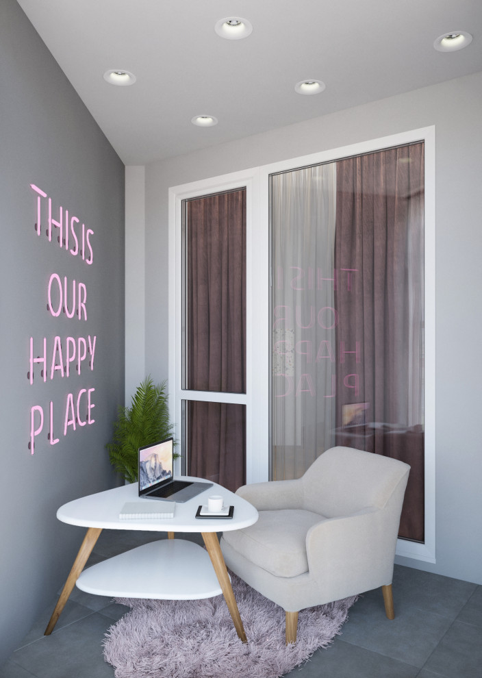 Проект квартиры для молодой девушки