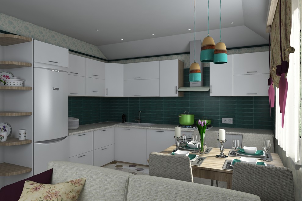 Небольшой загородний домик