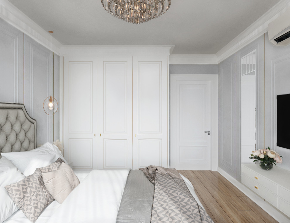 Дизайн-проект двухкомнатной квартиры в сдержанных тонах