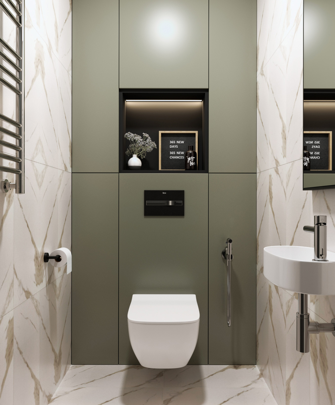 Дизайн-проект квартиры 75 кв.м, г.Тверь