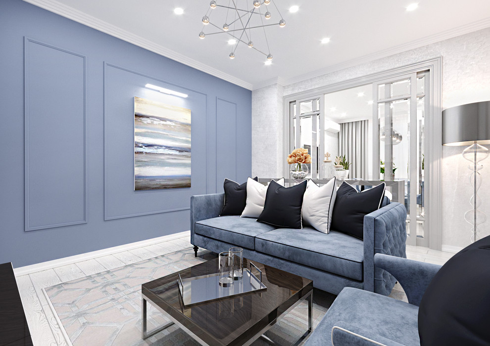 Дизайн гостиной в скандинавском стиле