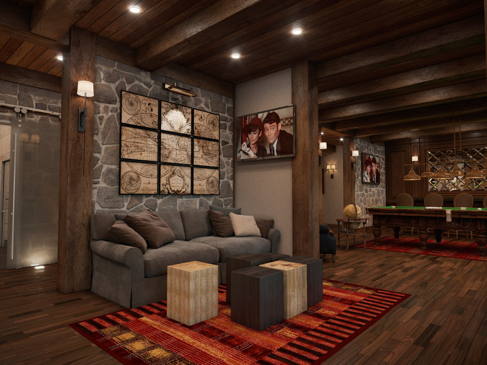 Дом с видом на горы