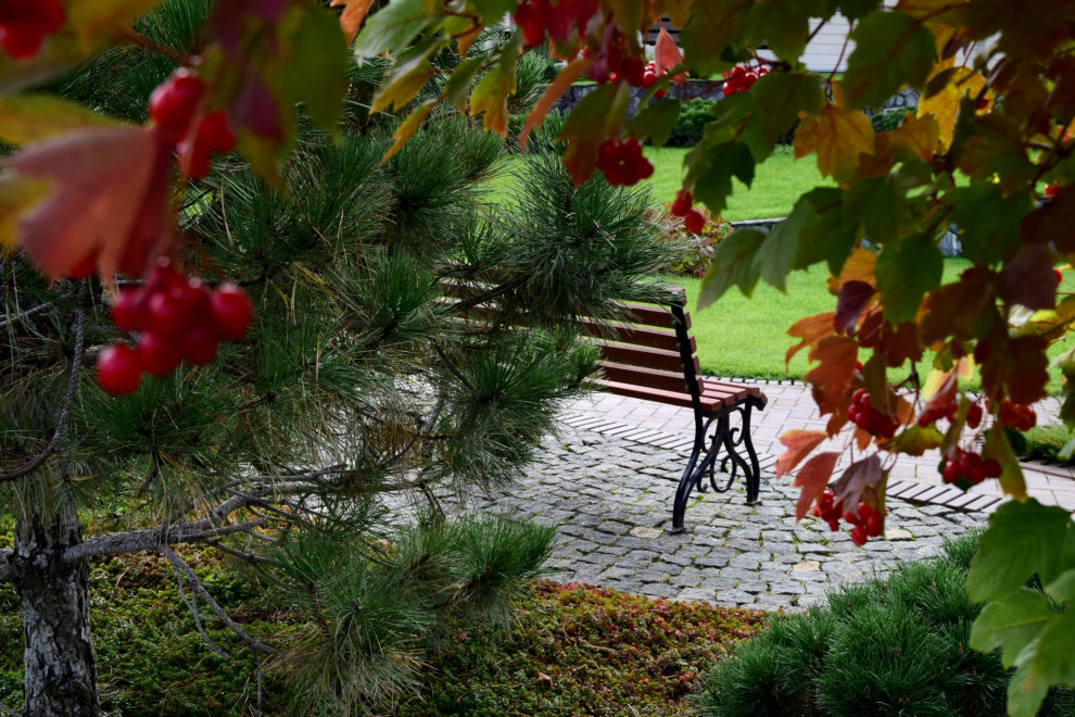 Частный сад в Нижегородской области
