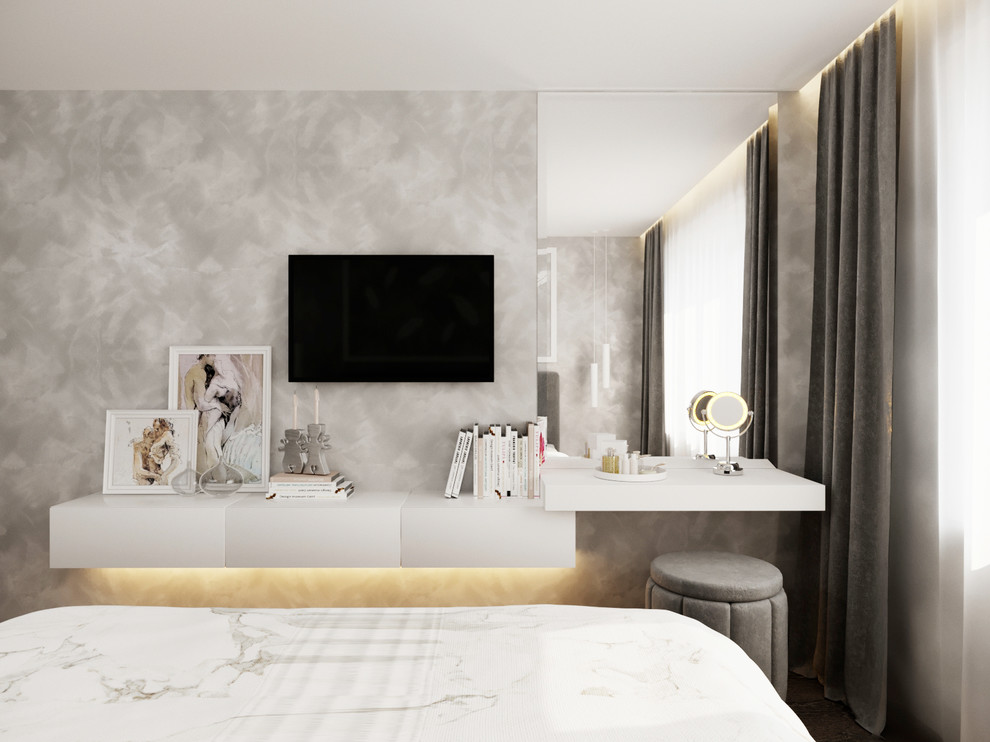 Дизайн-проект современной 3-к квартиры