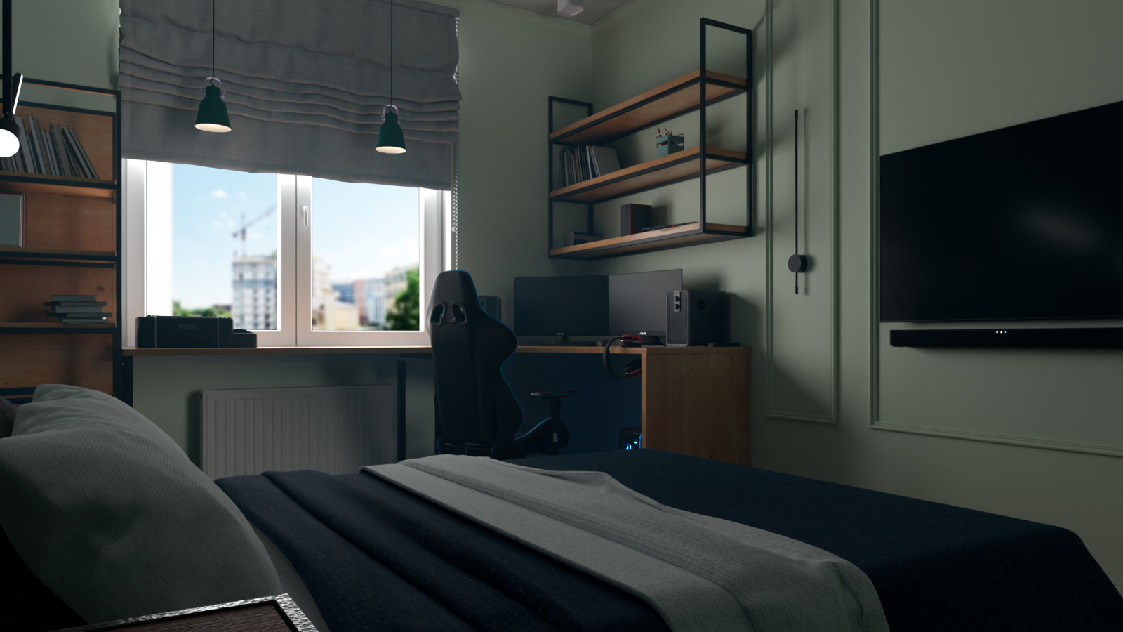 Дизайн проект трехкомнатной квартиры в Санкт-Петербурге