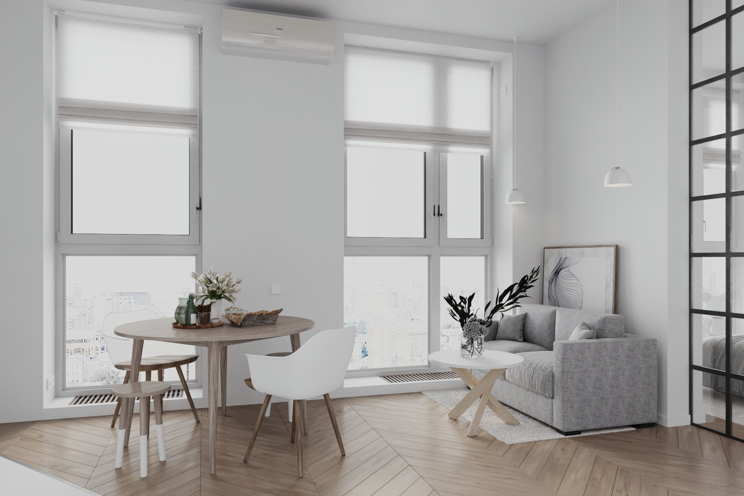 Обложка проекта: ЖК Невский, 40 m²