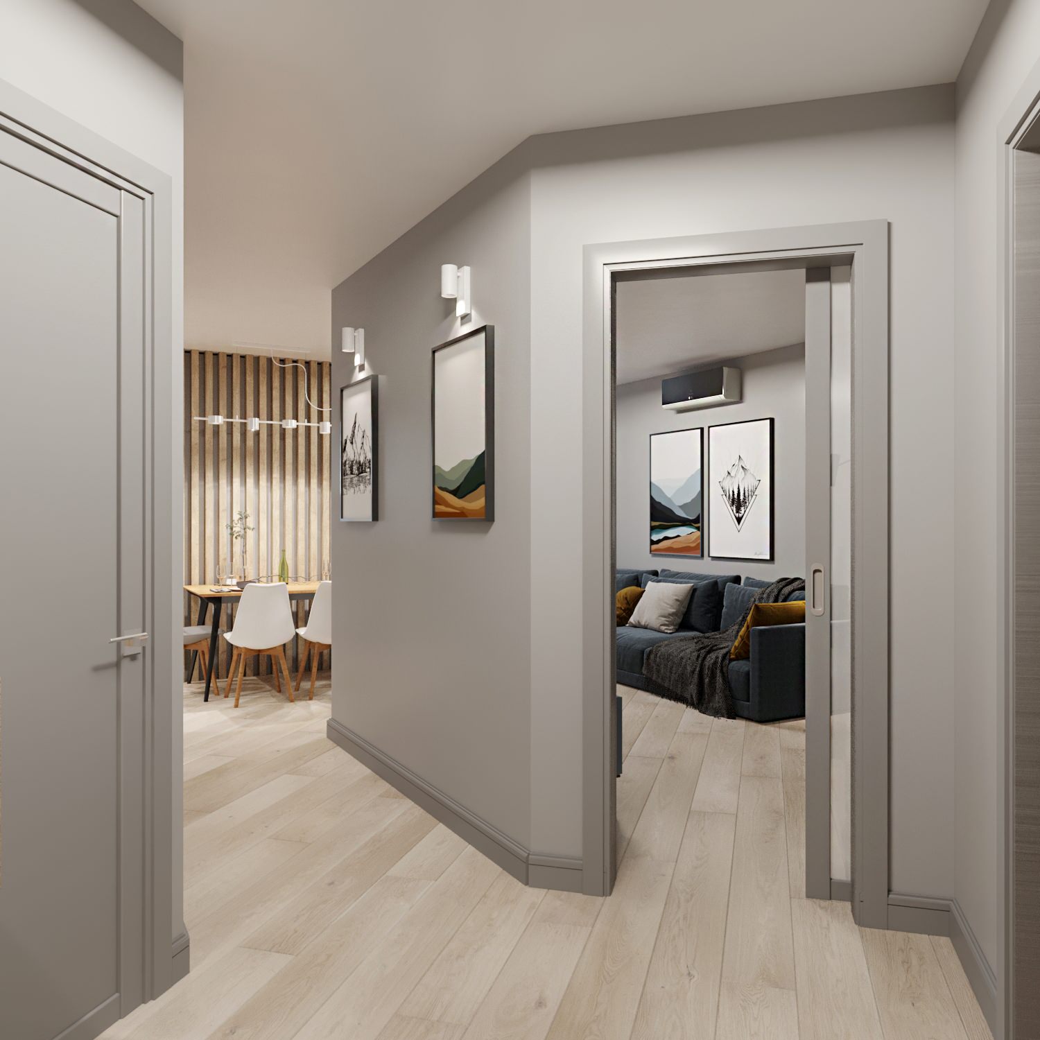 Сканди в сером