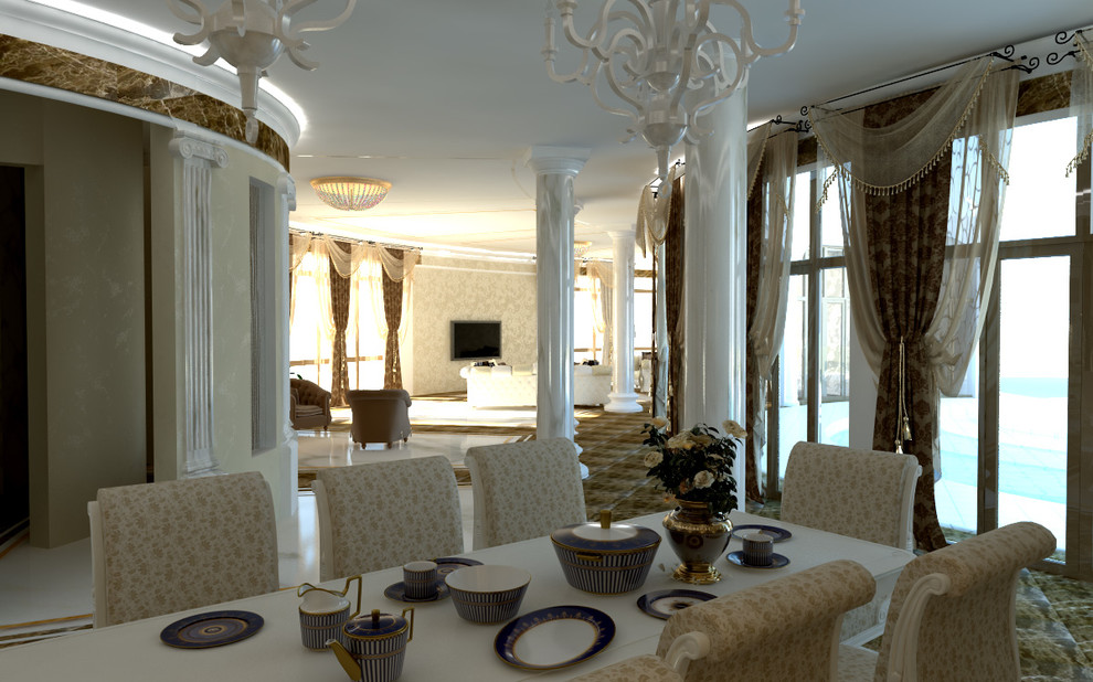 мраморный интерьер