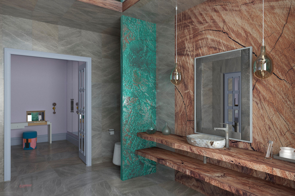 Квартира с панорамой 200 кв.м. (дипломный проект на основе реального объекта)