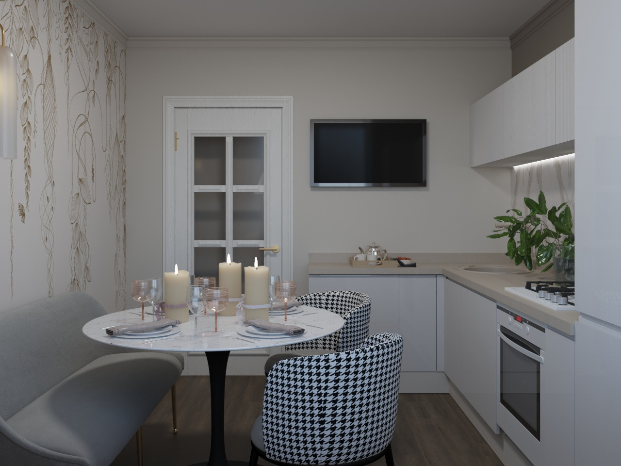 Кухня, г. Пермь, ул. 25 Октября, д. 64, 9 кв.м.