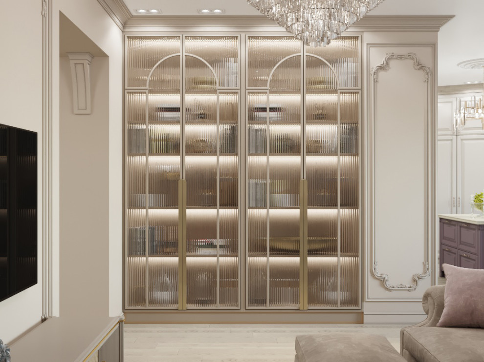 Неоклассика в гостиной