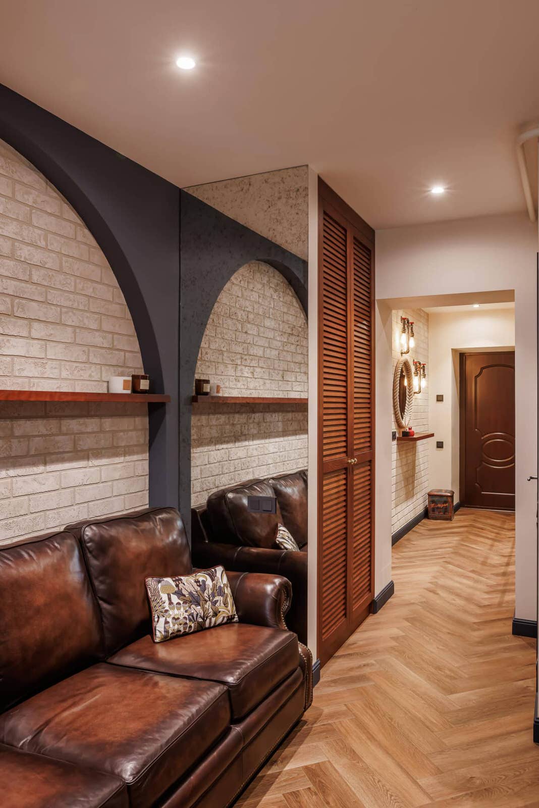 Дизайн и ремонт квартиры в КП «Новогорск» — Единство противоположностей