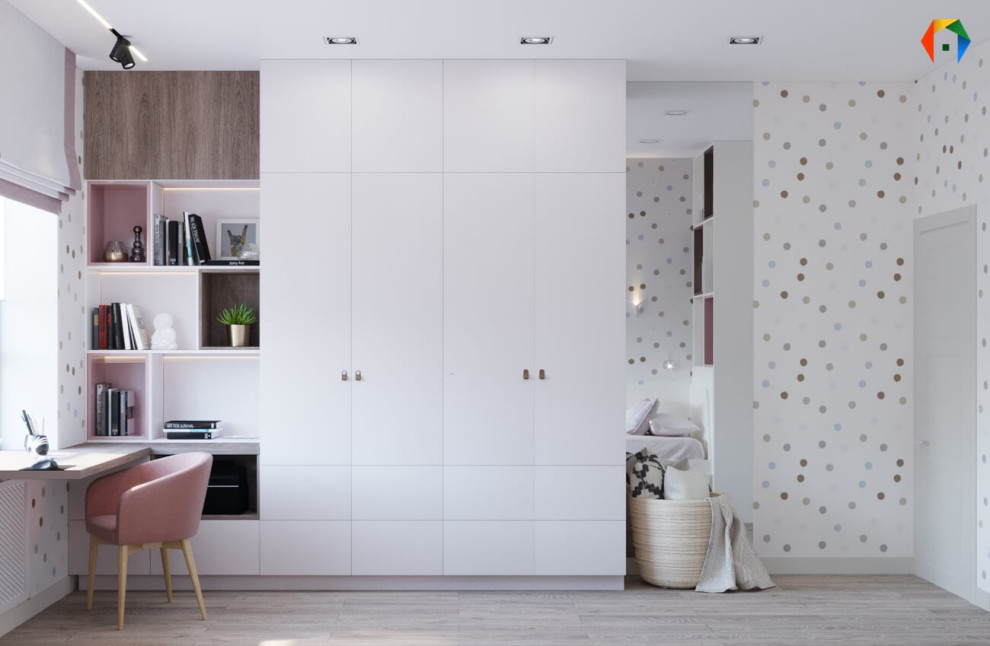 Серебрякова. Дизайн-проект трешки с кухней-гостиной