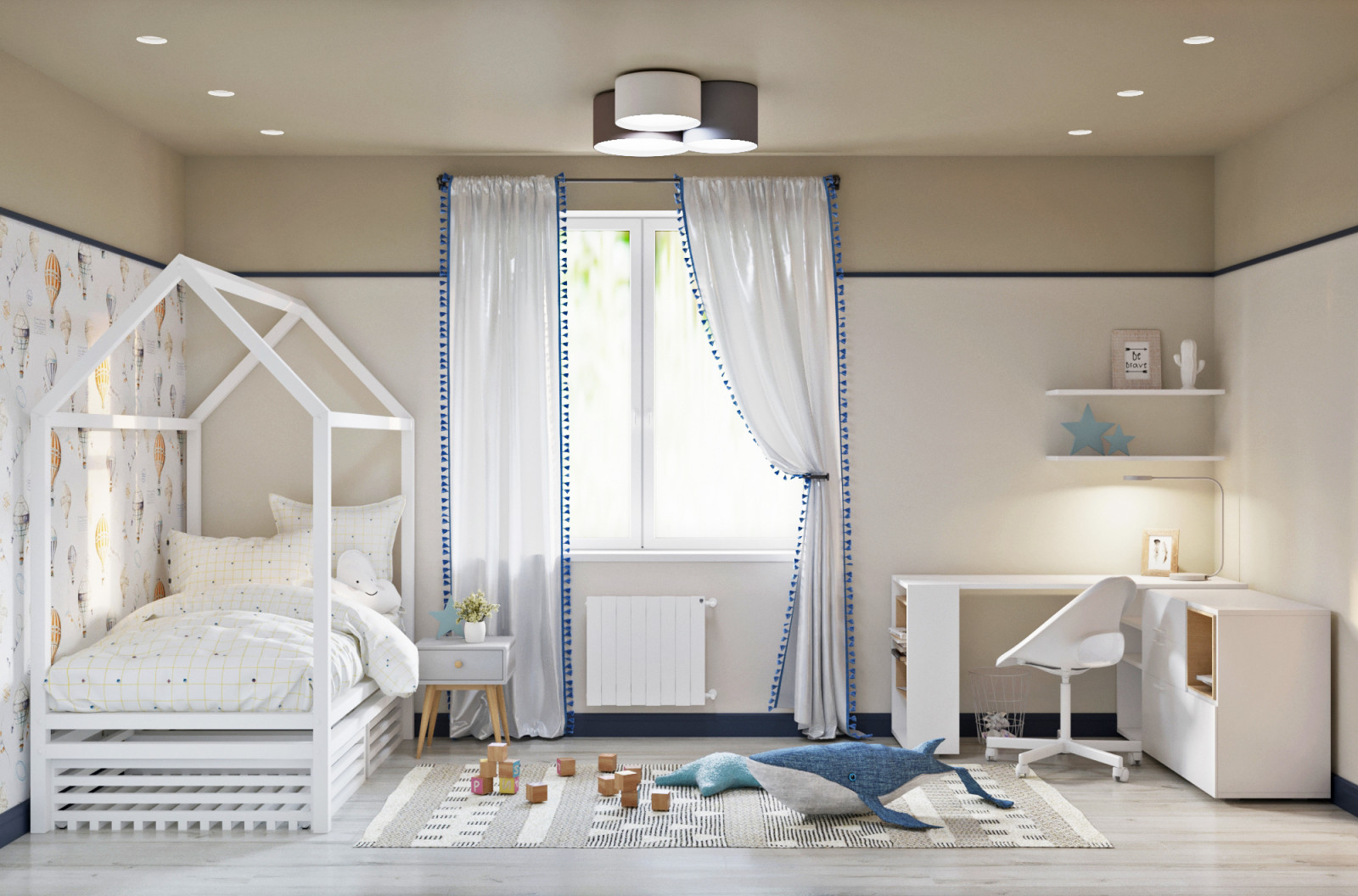 Детская комната ЖК Крылья