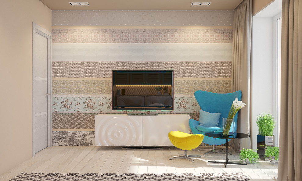 яркая квартира для молодоженов