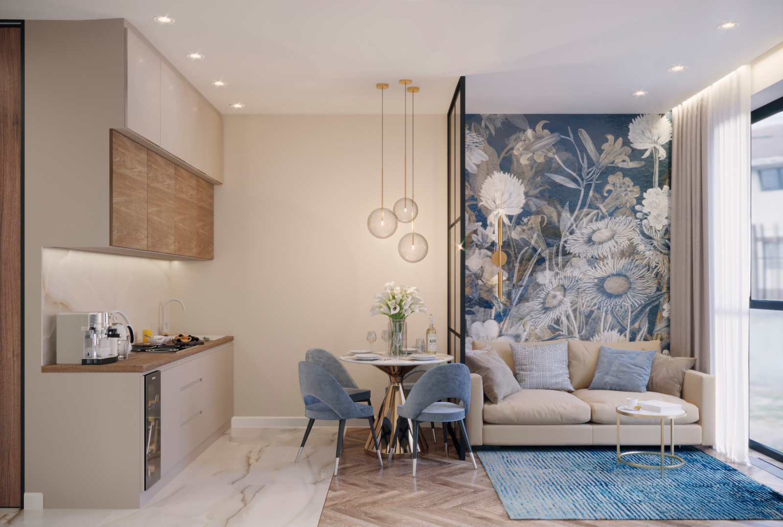 Кухня-гостиная