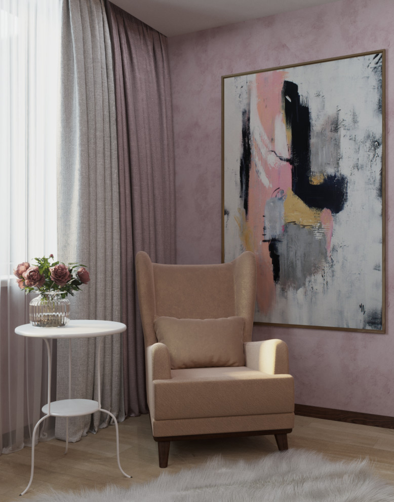 ЖК Бриз 3-х комнатная квартира (Дизайн проект)