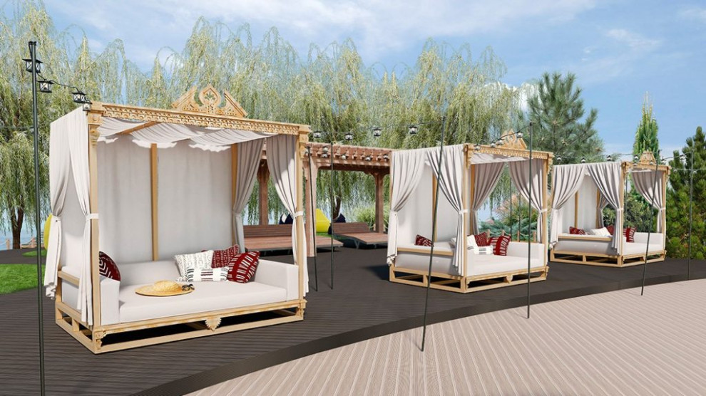 Проект благоустройства базы отдыха