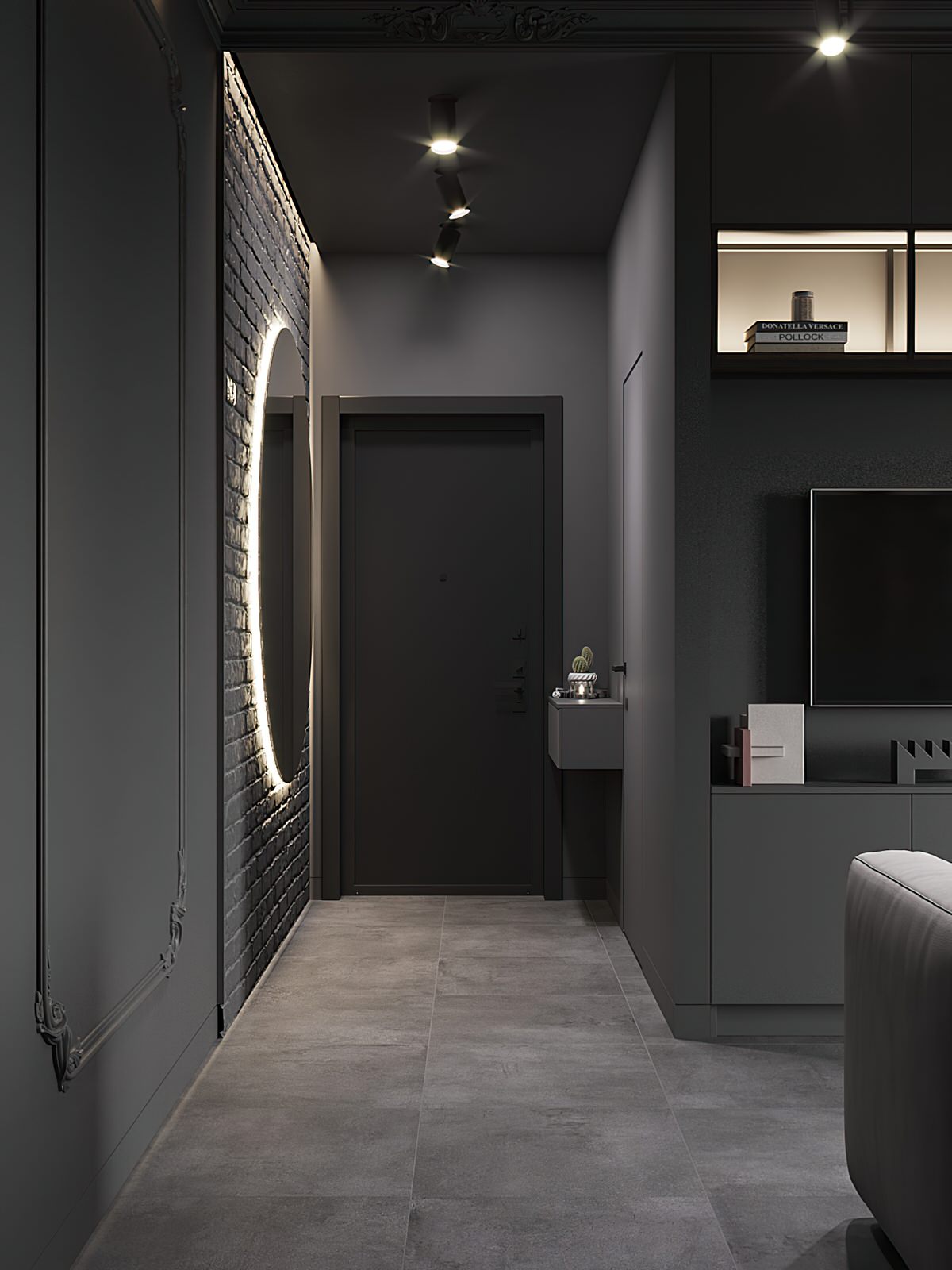 Дизайн-проект однокомнатной квартиры