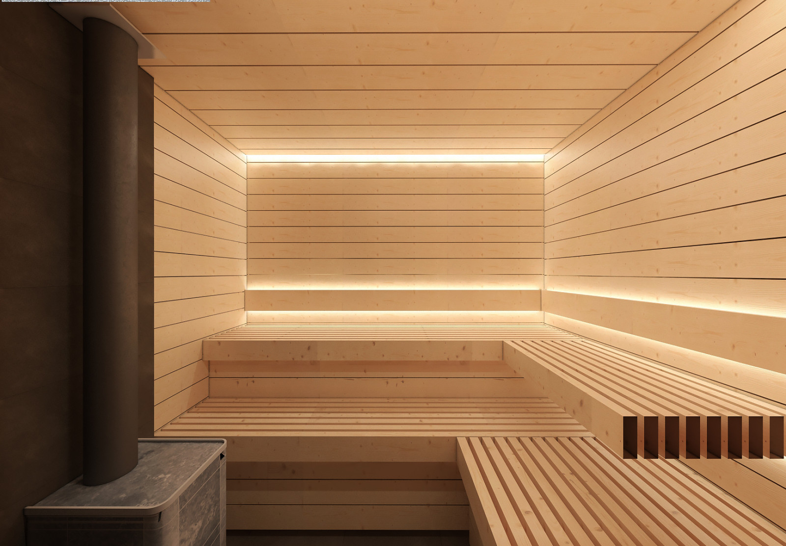 Обложка проекта: Баня из  клееного бруса в пос. Заповедник