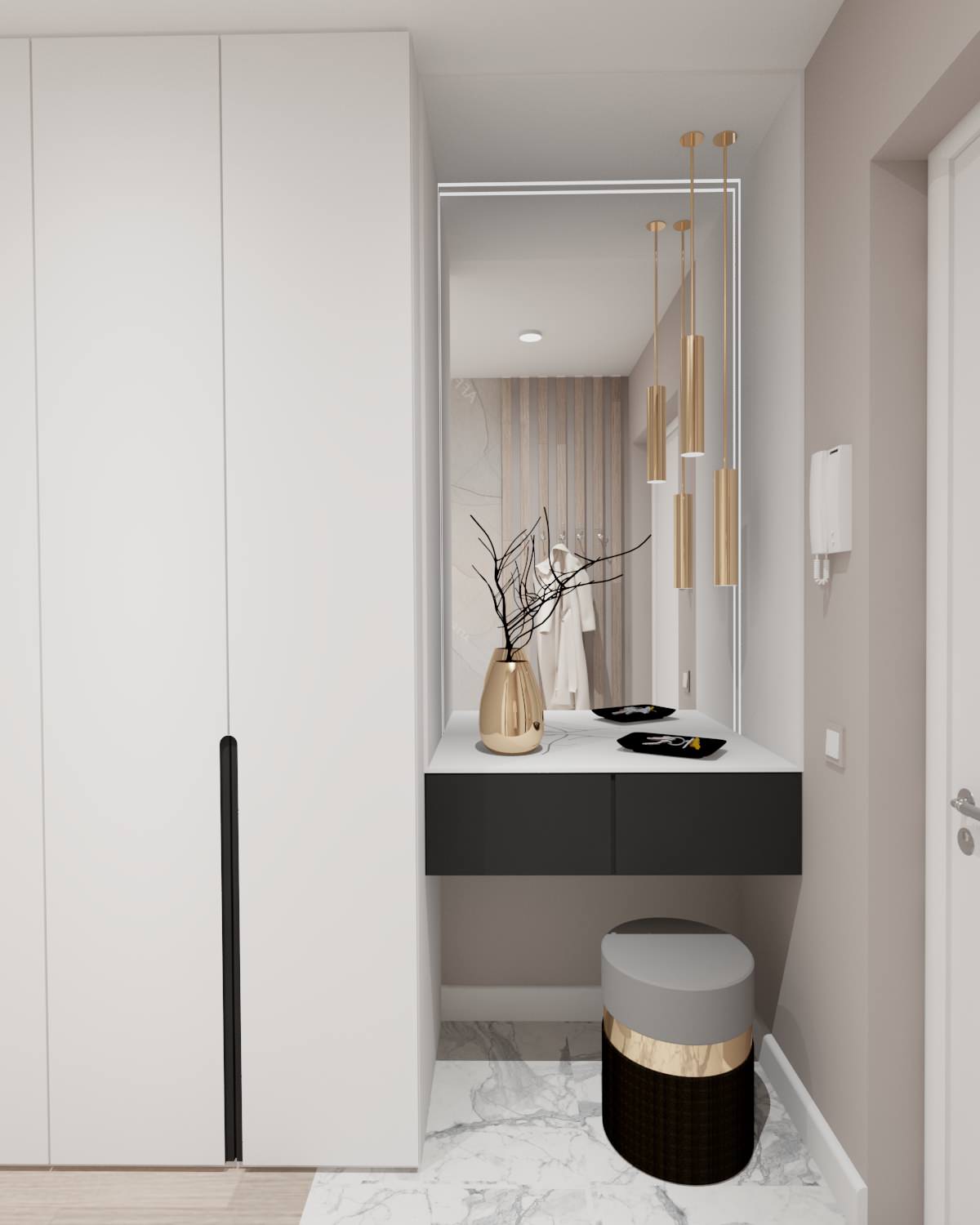 стильная прихожая