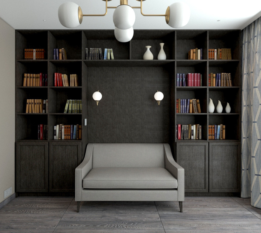 Квартира в Современной стиле . ЖК Самоцветы